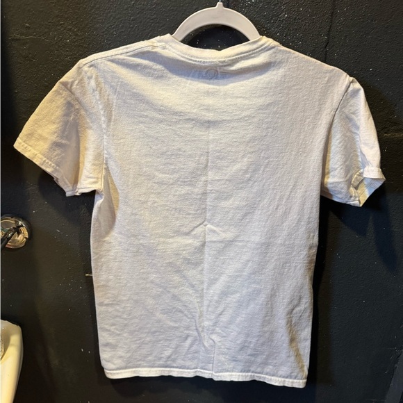 MAD Engine White Sunflowers Graphic Tee Short Sleeve - Picture 4 of 4